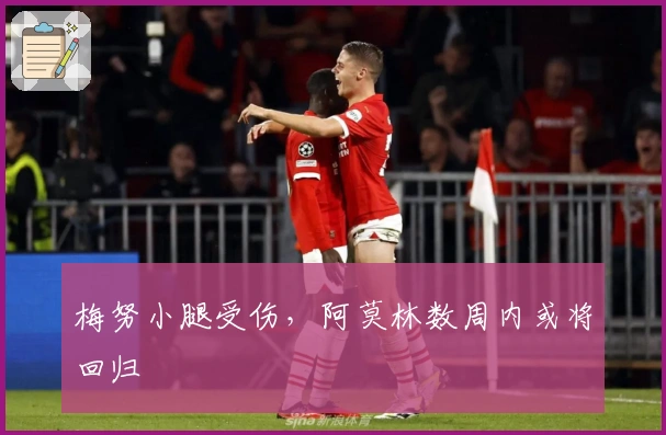 梅努小腿受伤，阿莫林数周内或将回归